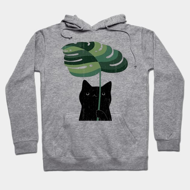 Totoro Monstera Hoodie by Number 17 Paint